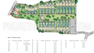 BAN7328: Three Bedroom Pool Duplex in Bang Tao. 照片 #3
