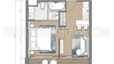 LAY6264: 1 Bedroom Apartment in a New Hotel Project 400 m. from Layan Beach. Photo #20