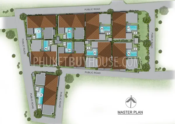 BAN6990: New Complex of Exclusive Villas in Bang Tao. Photo #2