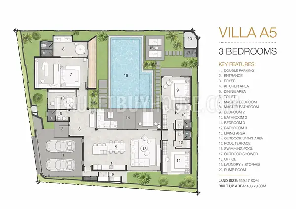 BAN6990: New Complex of Exclusive Villas in Bang Tao. Photo #3