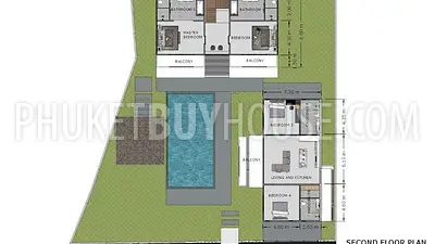 RAW22528:  4-Bedroom Villa with Private Pool and Guest House in Rawai. Photo #4