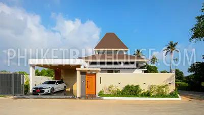 CHA22752: 3-Bedroom Modern Villa Near Beach and Top International Schools in Chalong For Sale. Photo #1