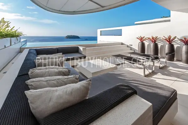 KAT22755: Panoramic Sky Pool Villa with Private Terrace and Full 360-Degree Andaman Sea Views in Kata. Photo #5