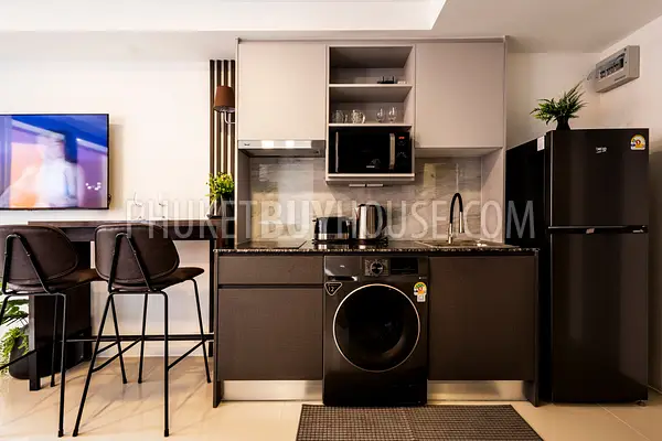 MAI22757: Newly Renovated Contemporary 30 Sq.m Designer Apartment Near Mai Khao Beach. Fotoğraf #5