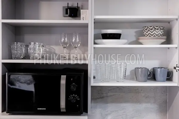 MAI22757: Newly Renovated Contemporary 30 Sq.m Designer Apartment Near Mai Khao Beach. Fotoğraf #10