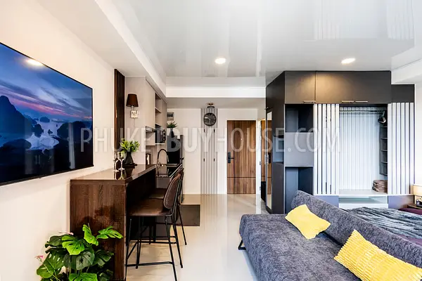 MAI22757: Newly Renovated Contemporary 30 Sq.m Designer Apartment Near Mai Khao Beach. Fotoğraf #6