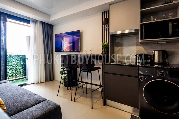 MAI22757: Newly Renovated Contemporary 30 Sq.m Designer Apartment Near Mai Khao Beach. Fotoğraf #16