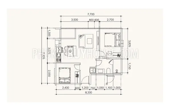 NAY22762: Sea-Breeze 2 Bedroom Near Nai Yang Beach & National Park, Pet-Friendly, Gift Furniture Included. 照片 #3