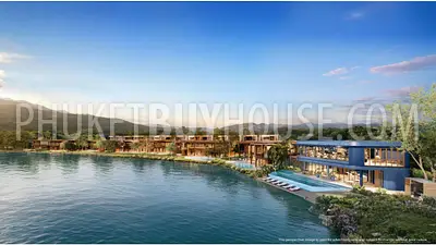 BAN22763: Waterfront 3 Bedroom Pool Villa Collection, Lake Views in Bag Tao Area. Photo #1