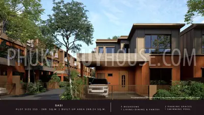 BAN22763: Waterfront 3 Bedroom Pool Villa Collection, Lake Views in Bag Tao Area. Photo #11