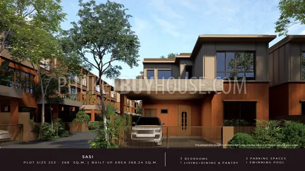 BAN22763: Waterfront 3 Bedroom Pool Villa Collection, Lake Views in Bag Tao Area. 照片 #11