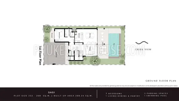 BAN22763: Waterfront 3 Bedroom Pool Villa Collection, Lake Views in Bag Tao Area. 照片 #4