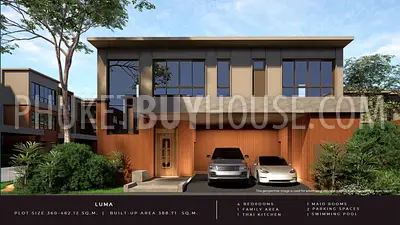 BAN22764: Waterfront 4 Bedroom Pool Villa Collection, Lake Views in Bag Tao Area. Photo #6