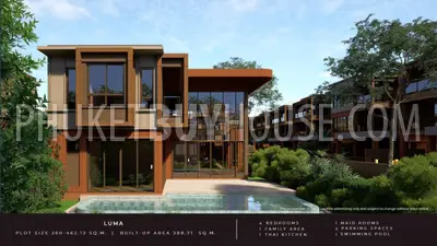 BAN22764: Waterfront 4 Bedroom Pool Villa Collection, Lake Views in Bag Tao Area. Photo #7