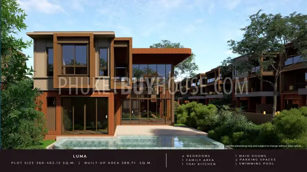BAN22764: Waterfront 4 Bedroom Pool Villa Collection, Lake Views in Bag Tao Area. Photo #7