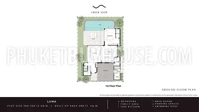 BAN22764: Waterfront 4 Bedroom Pool Villa Collection, Lake Views in Bag Tao Area. Photo #4