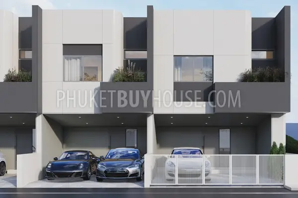 PHU22648: Affordable 3-Bedroom Homes with City and Mountain Views in Central Phuket. Fotoğraf #14