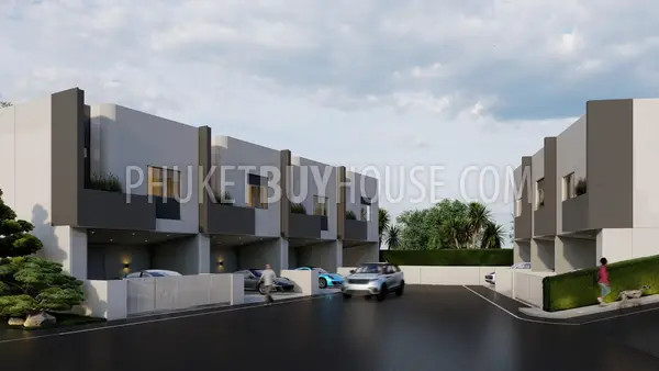 PHU22648: Affordable 3-Bedroom Homes with City and Mountain Views in Central Phuket. Fotoğraf #16