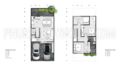 PHU22648: Affordable 3-Bedroom Homes with City and Mountain Views in Central Phuket. Photo #21