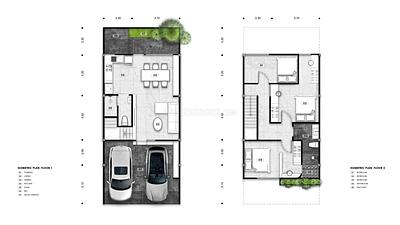 PHU22648: Affordable 3-Bedroom Homes with City and Mountain Views in Central Phuket. Photo #21