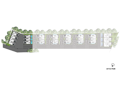 PHU22648: Affordable 3-Bedroom Homes with City and Mountain Views in Central Phuket. Photo #23