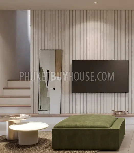PHU22648: Affordable 3-Bedroom Homes with City and Mountain Views in Central Phuket. Fotoğraf #8