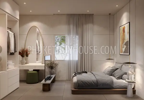 PHU22648: Affordable 3-Bedroom Homes with City and Mountain Views in Central Phuket. Fotoğraf #6