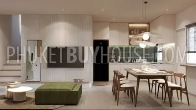 PHU22648: Affordable 3-Bedroom Homes with City and Mountain Views in Central Phuket. Photo #4