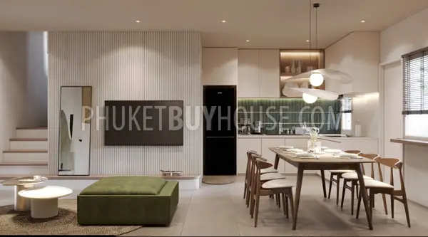 PHU22648: Affordable 3-Bedroom Homes with City and Mountain Views in Central Phuket. Fotoğraf #4