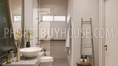 PHU22648: Affordable 3-Bedroom Homes with City and Mountain Views in Central Phuket. Photo #12