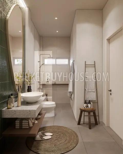 PHU22648: Affordable 3-Bedroom Homes with City and Mountain Views in Central Phuket. Fotoğraf #12