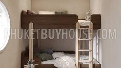 PHU22648: Affordable 3-Bedroom Homes with City and Mountain Views in Central Phuket. Photo #11