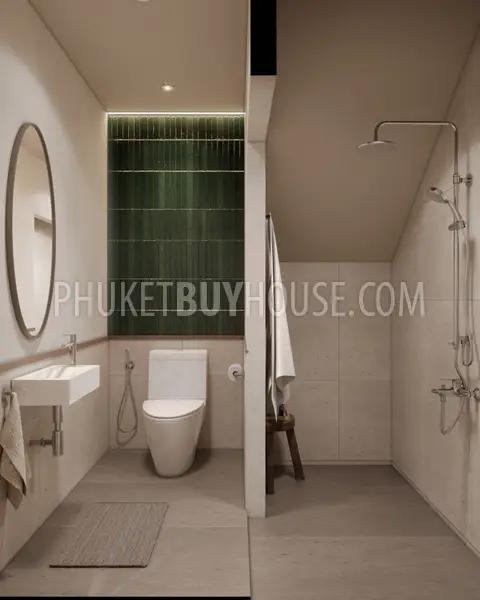 PHU22648: Affordable 3-Bedroom Homes with City and Mountain Views in Central Phuket. Fotoğraf #13