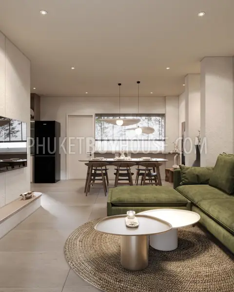 PHU22648: Affordable 3-Bedroom Homes with City and Mountain Views in Central Phuket. Fotoğraf #7