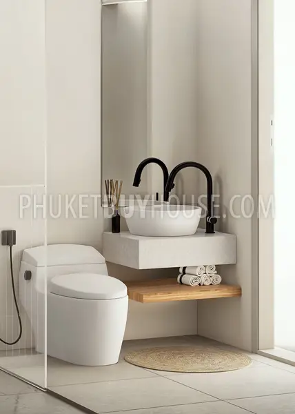 PHU22651: Spacious 4-Bedroom Duo Pool Villas with Mountain and Ocean Views in Central Phuket. Fotoğraf #33