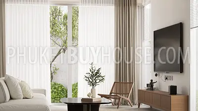 PHU22651: Spacious 4-Bedroom Duo Pool Villas with Mountain and Ocean Views in Central Phuket. Photo #8