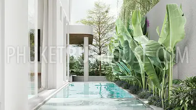 PHU22651: Spacious 4-Bedroom Duo Pool Villas with Mountain and Ocean Views in Central Phuket. Photo #10