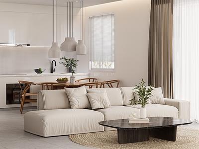 PHU22651: Spacious 4-Bedroom Duo Pool Villas with Mountain and Ocean Views in Central Phuket. 照片 #5