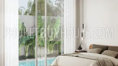 PHU22651: Spacious 4-Bedroom Duo Pool Villas with Mountain and Ocean Views in Central Phuket. Photo #9
