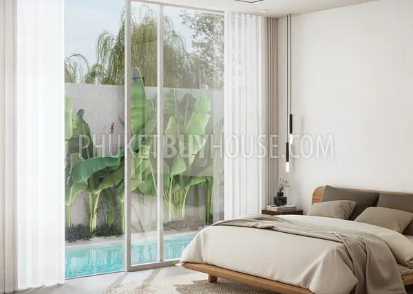 PHU22651: Spacious 4-Bedroom Duo Pool Villas with Mountain and Ocean Views in Central Phuket. Fotoğraf #9