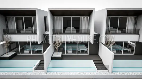 PHU22652: Modern 4-Bedroom Pool Villa with Mountain and Ocean Views, Central Phuket. Fotoğraf #22