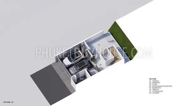 PHU22652: Modern 4-Bedroom Pool Villa with Mountain and Ocean Views, Central Phuket. Fotoğraf #17