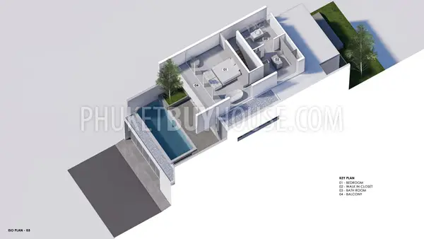 PHU22652: Modern 4-Bedroom Pool Villa with Mountain and Ocean Views, Central Phuket. Fotoğraf #18