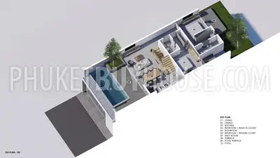 PHU22652: Modern 4-Bedroom Pool Villa with Mountain and Ocean Views, Central Phuket. Photo #19