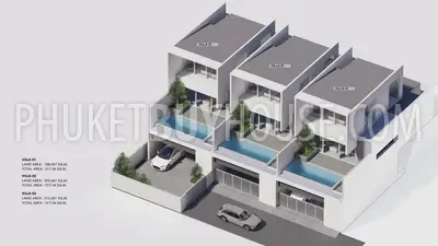 PHU22652: Modern 4-Bedroom Pool Villa with Mountain and Ocean Views, Central Phuket. Photo #3