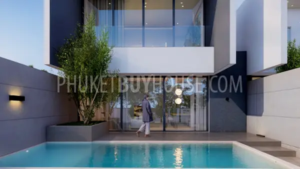 PHU22652: Modern 4-Bedroom Pool Villa with Mountain and Ocean Views, Central Phuket. Fotoğraf #24