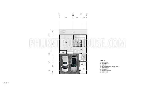 PHU22652: Modern 4-Bedroom Pool Villa with Mountain and Ocean Views, Central Phuket. Fotoğraf #30