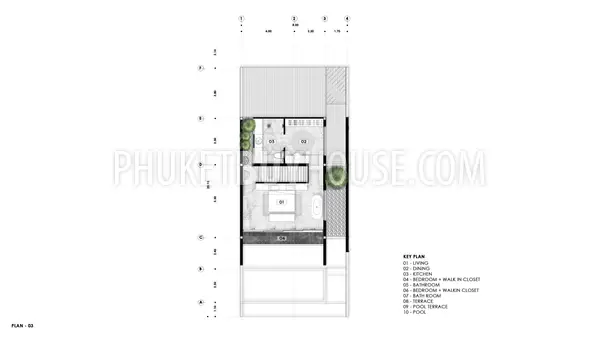 PHU22652: Modern 4-Bedroom Pool Villa with Mountain and Ocean Views, Central Phuket. Fotoğraf #29