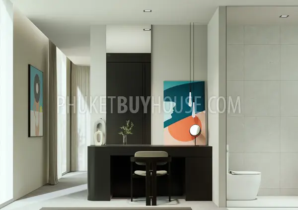PHU22652: Modern 4-Bedroom Pool Villa with Mountain and Ocean Views, Central Phuket. Fotoğraf #11