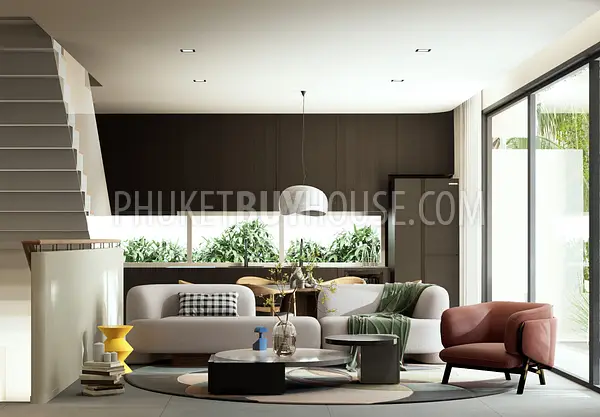PHU22652: Modern 4-Bedroom Pool Villa with Mountain and Ocean Views, Central Phuket. Fotoğraf #4